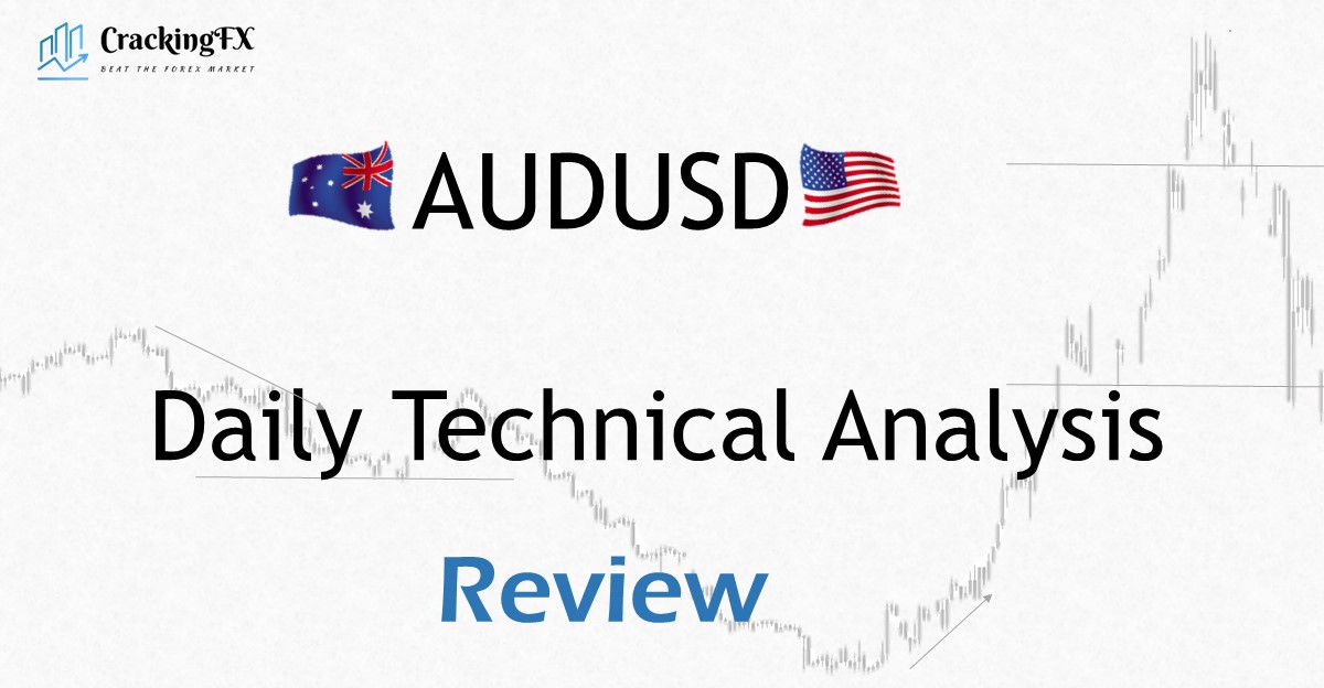 AUDUSD daily technical analysis review image